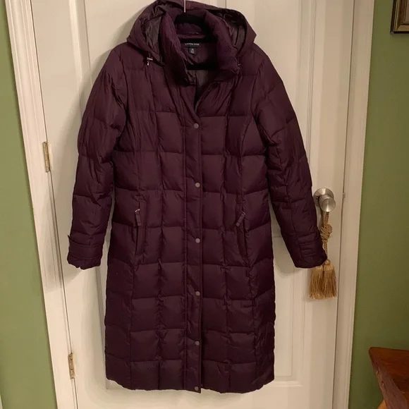 Lands’ End Down maxi coat - Picture 1 of 9